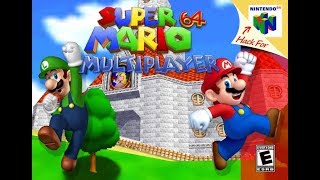 MARIO 64 MULTIPLAYER Rom Hack [upl. by Aural71]