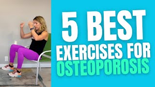 5 exercises to build stronger bones with osteoporosis [upl. by Dunston]