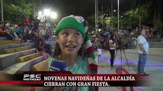 Novenas navideñas de la alcaldía cierran con una gran fiesta [upl. by Yelsew749]