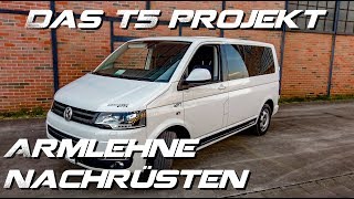 🚐 Projekt T5 🚐 Armlehne nachrüsten 🚐 Alubutyl amp Armaflex 🚐 12V Steckdose 🚐 [upl. by Jauch]