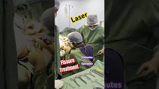 2 minutes mein Laser FISSURE Surgery I Fissure in ano Treatment I Operation kaise hota hai I PILES [upl. by Ming]