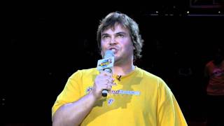 Jack Black Performs the National Anthem [upl. by Orenid486]