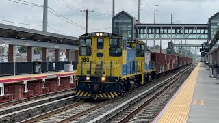 LIRR Work Train Through Westbury Train Station [upl. by Hearsh]