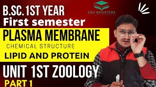 Plasma membrane  BSc 1st year plasma membrane  BSc 1st year 1st semester CytologyCell lecture 1 [upl. by Latsyek]