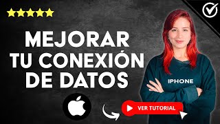 Cómo MEJORAR TU CONEXIÓN DE DATOS O INTERNET en tu iPhone  🚀 Arreglar Internet Lento 🚀 [upl. by Rutherford]