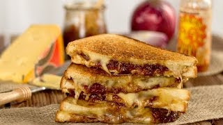 Rons Jarlsberg Onion Jam Grilled Cheese [upl. by Autry161]