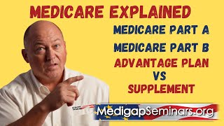 MedicareExplained Parts A amp B Advantage vs Supplement [upl. by Crellen]