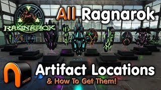 ARK  ALL RAGNAROK ARTIFACT LOCATIONS amp How To Get Them [upl. by Harbot]