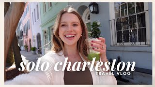 SOLO VLOG come to Charleston SC with me solo  dining shopping sights to see where I stayed [upl. by Asylla5]