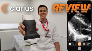 🔶 CLARIUS REVIEW 🔶 l POCUS Handheld Ultrasound for Cardiac Echo [upl. by Nidnerb]