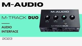 M Audio  M Track Duo  Audio Interface 2023 [upl. by Elam157]