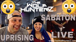 SABATON  Uprising OFFICIAL LIVE The Wolf HunterZ Reactions [upl. by Lemra644]