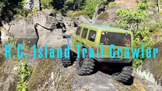 RC Rock Crawling at the Trestle with the Axial Scx6 Jeep Wrangler JLU [upl. by Autry]