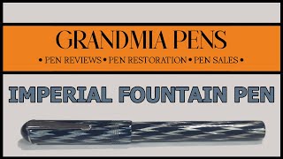 VINTAGE IMPERIAL FOUNTAIN PEN [upl. by Luahs]