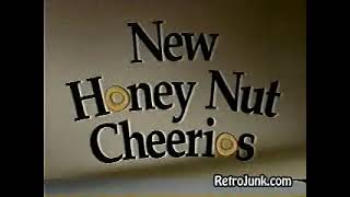 Honey Nut Cheerios Ad Better Taste Bigger Crunch 1996 [upl. by Esinahs]