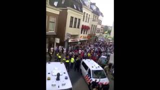 Aberdeen Fans Riot In Groningen 2014 [upl. by Lanny543]