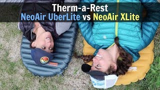 ThermaRest NeoAir UberLite vs NeoAir XLite [upl. by Norine]