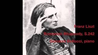 LISZT Romanian Rhapsody S244 Giovanni Bellucci pianist [upl. by Agustin351]