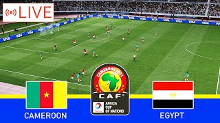 الكاميرون ضد مصر  CAMEROON vs EGYPT  MATCH LIVE Today [upl. by Basilio]