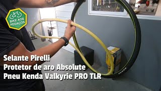 Review protetor aro Absolute selante Pirelli e pneu Kenda [upl. by Bruni]