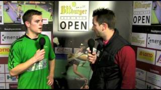 Bitburger Open 2011 HansKristian Vittinghus [upl. by Varion]