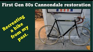 First Gen Cannondale road bike total restoration Did I spend to much [upl. by Mccormac]