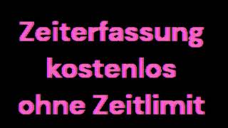 Ohne Zeitlimit ohne Installation Leistungserfassung  TimeStatement [upl. by Eelyab]