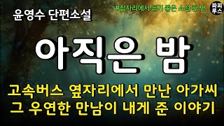 큰 맘 먹고 찾아간 남편이 사는 곳 내가 이런 꼴을 보러 간 건 아닌데 아직은 밤 윤영수 단편소설 책읽어주는남자 파피루스의책읽는하루 [upl. by Iel138]