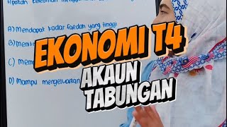 Percubaan SPM 2023 Pahang  Ekonomi Tingkatan 4 Akaun Tabungan [upl. by Erida]