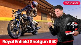 👉🏼 Royal Enfield 650 Shotgun 2024  Presentación  Review en español  Primera prueba  motosnet [upl. by Babette]