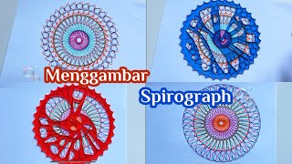 Menggambar Spirograph  Relaxing Video [upl. by Odlabso123]