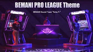 IIDX BISTROVER BEMANI PRO LEAGUE Theme  BEMANI Sound Team quotSota Fquot [upl. by Adirem]