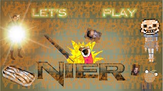 Lets Play NieR  Part 60 Knife Guy [upl. by Eikkin4]