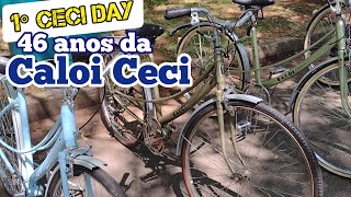 Encontro de bicicletas antigas 46 anos da Caloi Ceci no 1° Ceci Day [upl. by Jeffers]