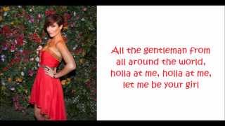 The Saturdays  Gentleman Lyrics [upl. by Llebana102]