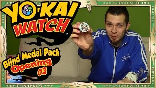 YoKai Watch Series 1 Blind Medal Pack Openings  Part 3  FAN FAVORITES [upl. by Salvay]