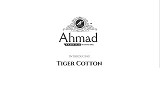 Ahmad Fabrics Soft Premium Collection  Tiger Cotton  Unstitched Fabric  Men Kurta Shalwar [upl. by Letta]