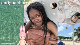 ANTIGUA VLOG ⋆˚ 𝜗𝜚˚⋆ spend a week with me on vacation 2024 [upl. by Onez]