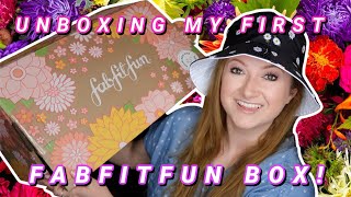 FabFitFun Unboxing Spring 2021 My First Box Add Ons Is It Worth It Trying FabFitFun Subscription [upl. by Masterson]