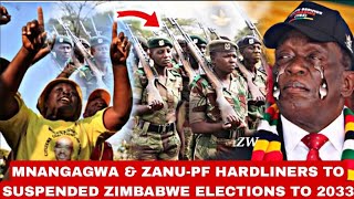 Breaking🤯Mnangagwa oita hondo nemaOpposition after ZanuPF hardliners to suspend Zimbabwe Elections🥵 [upl. by Anitsihc176]