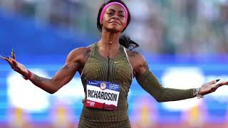 ShellyAnn FraserPryce amp Sha’Carri Richardson The 100 Meters Race of the 2024 Paris Olympics [upl. by Suhploda]