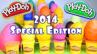 20 Play Doh Surprise Eggs Toys Opening New Rare Blind Bags Playdough By Disney Cars Toy Club [upl. by Nnyw]