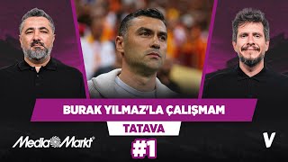 Kulüp başkanı olsam Burak Yılmazla çalışmam  Serdar Ali Çelikler Irmak Kazuk  Tatava 1 [upl. by Tare879]