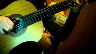 Edvard Grieg  Morgenstimmung poranek cover guitar [upl. by Ivo]