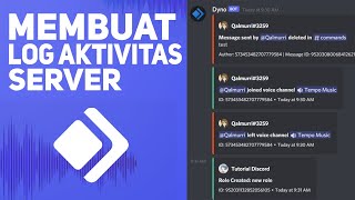 Membuat Log Bot Dyno Discord [upl. by Weisberg593]