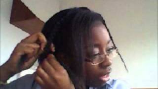 2 Coiffure protectrice chignon plus [upl. by Gombach]