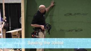 Wall Framing Strategies Installing Sheathing [upl. by Lowis]