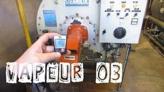 Vapeur03Il peut faire extrêmement chaud dans une chaufferie vapeur [upl. by Ennaus]