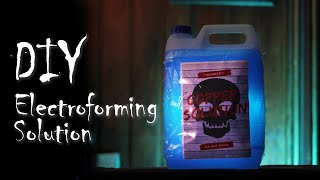 DIY Copper Electroforming Solution [upl. by Ayhtak]