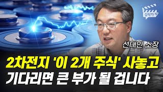 2차전지 이 2개 주식 사놓고 기다리면 큰 부가 될 겁니다 선대인 소장 [upl. by Gnep]